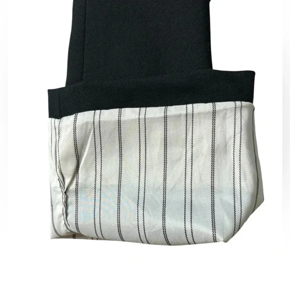 Theory Black Blazer Size 10 Office Business Minimalist Contemporary - Picture 4 of 11